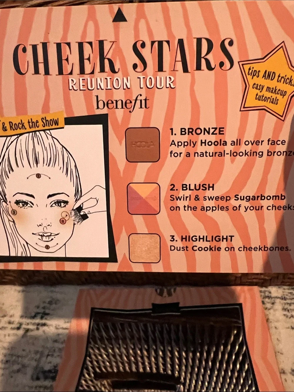 BENEFIT Cheek Stars Reunion Tour Benefit Face Palette Blush